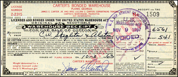 Lot 42 Jimmy Carter
