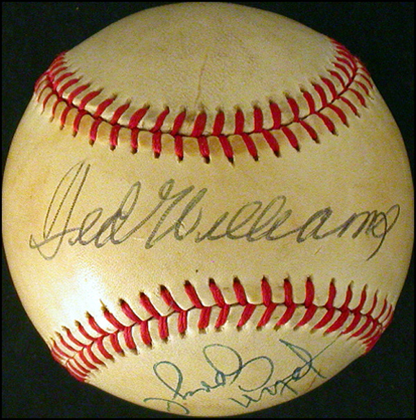 Lot 2599 Ted Williams