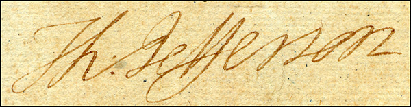 Lot 14 Thomas Jefferson