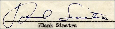 Lot #930 Frank Sinatra - Image 1