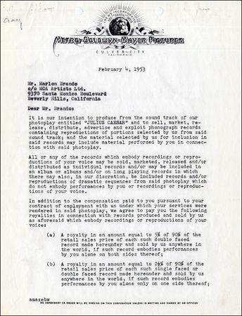 Lot #1101 Marlon Brando - Image 2