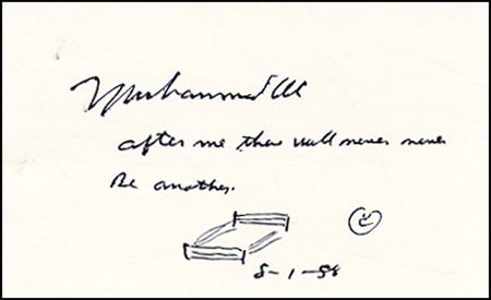 Lot #2293 Muhammad Ali - Image 1