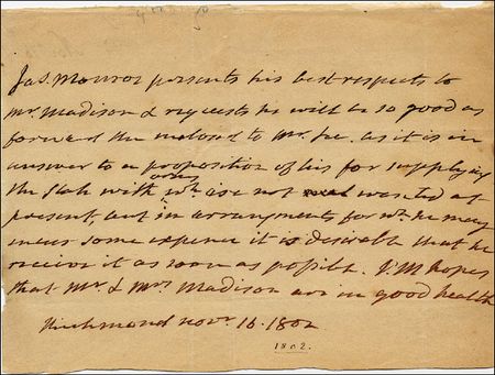 Lot #17 James Monroe - Image 2