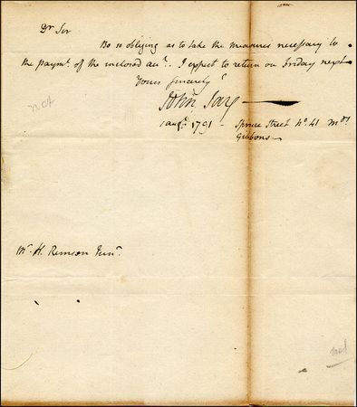 Lot #13 John Jay - Image 1