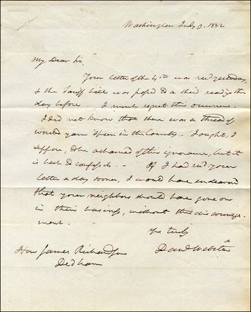 Lot #22 Daniel Webster - Image 1