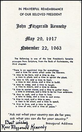 Lot #229 Rose Kennedy - Image 1