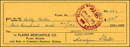 Lot #36 Billy and Rosalyn Carter - Image 2