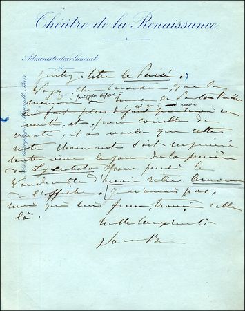 Lot #1077 Sarah Bernhardt - Image 1