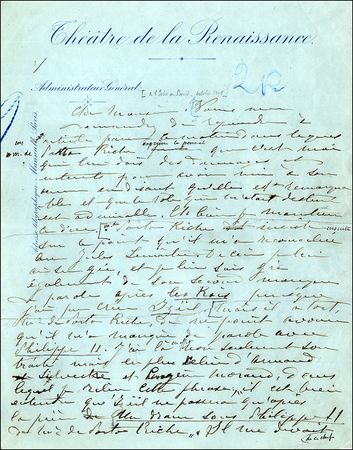 Lot #1077 Sarah Bernhardt - Image 2