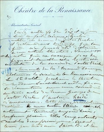 Lot #1077 Sarah Bernhardt - Image 3