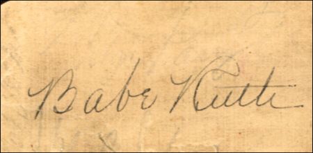 Lot #2555 Babe Ruth - Image 1