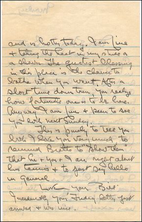 Lot #2583 Bill Tilden - Image 1