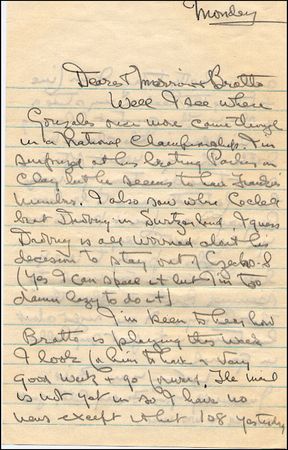 Lot #2583 Bill Tilden - Image 2