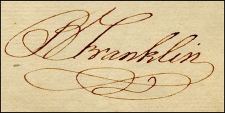 Lot #9 Benjamin Franklin - Image 1