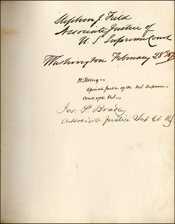 Lot #56 U. S. Grant, Cabinet and Others - Image 3