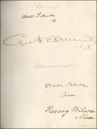 Lot #56 U. S. Grant, Cabinet and Others - Image 4