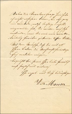 Lot #664 Wilhelm Mauser - Image 1