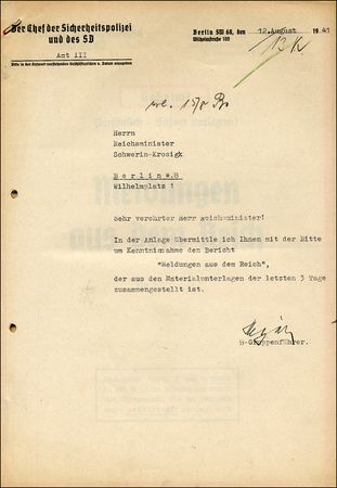 Lot #1208 Reinhard Heydrich - Image 1