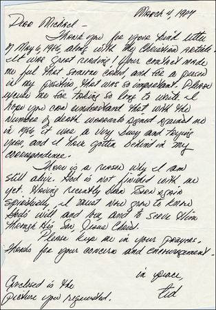 Lot #265 Ted Bundy - Image 1