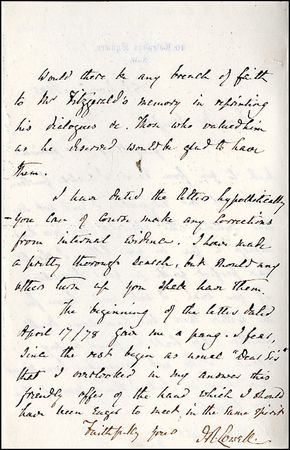 Lot #1459 James Russell Lowell - Image 1