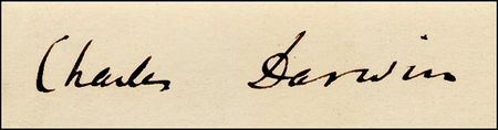 Lot #328 Charles Darwin - Image 1