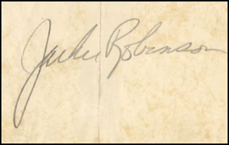Lot #3262 Jackie Robinson - Image 1
