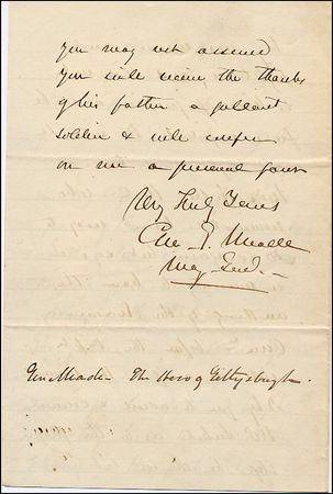 Lot #1147 George Meade - Image 1