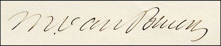 Lot #150 Martin Van Buren - Image 1