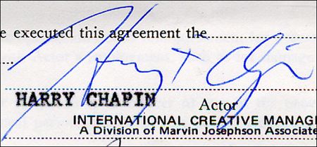 Lot #1618 Harry Chapin - Image 1