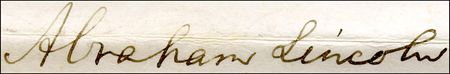 Lot #87 Abraham Lincoln - Image 1