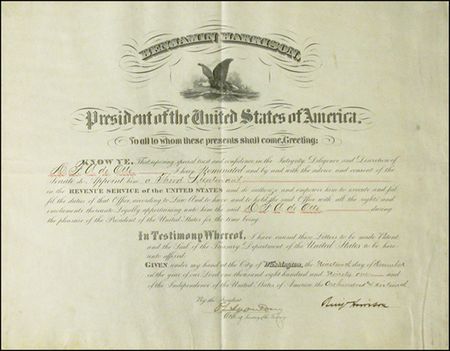 Lot #61 Benjamin Harrison - Image 2