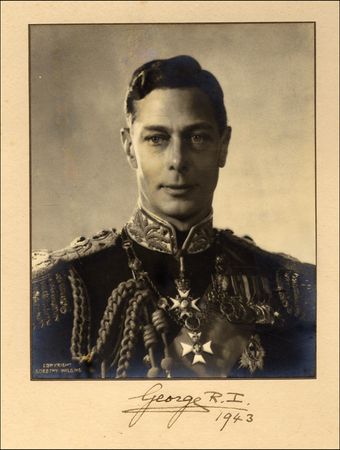 Lot #441 George VI and Elizabeth - Image 1