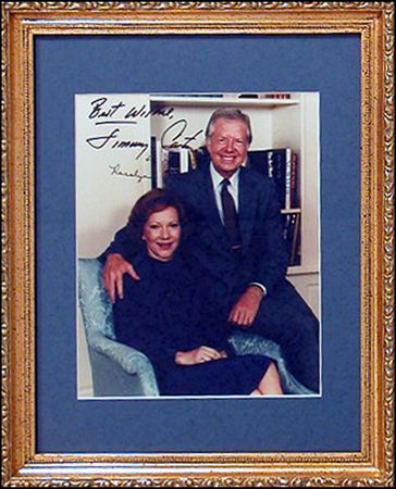 Lot #24 Jimmy and Rosalynn Carter