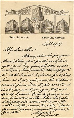 Lot #3102 James J. Corbett - Image 1