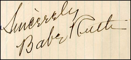 Lot #3270 Babe Ruth - Image 1