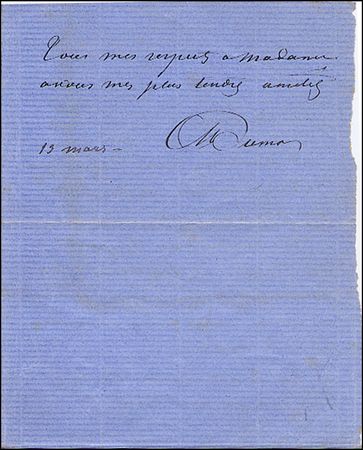 Lot #1407 Alexander Dumas (pere and fils) - Image 1