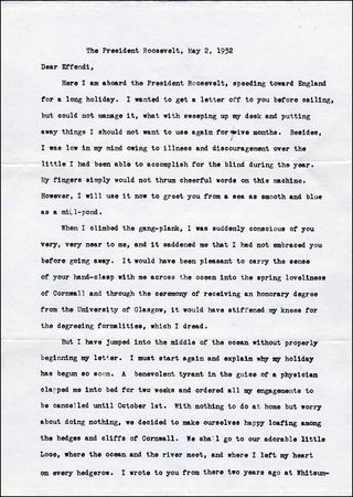 Lot #564 Helen Keller - Image 2