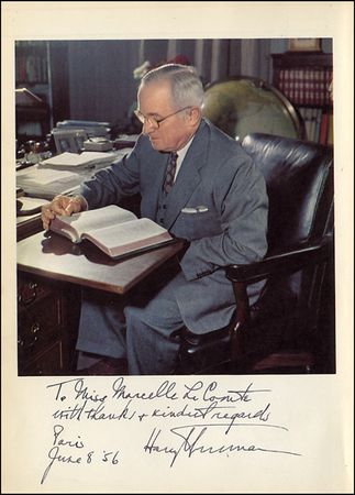 Lot #146 Harry S. Truman - Image 1