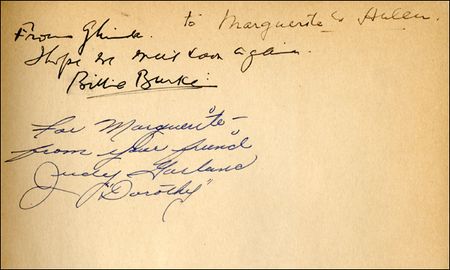 Lot #3013 Wizard Of Oz: Garland and Burke - Image 1