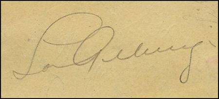 Lot #3133 Lou Gehrig - Image 1