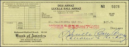 Lot #1907 Lucille Ball and Desi Arnaz - Image 1
