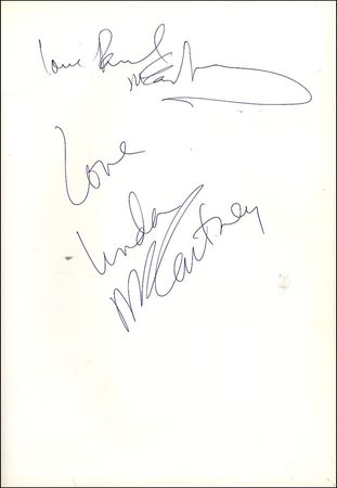 Lot #1733 Paul and Linda McCartney - Image 1