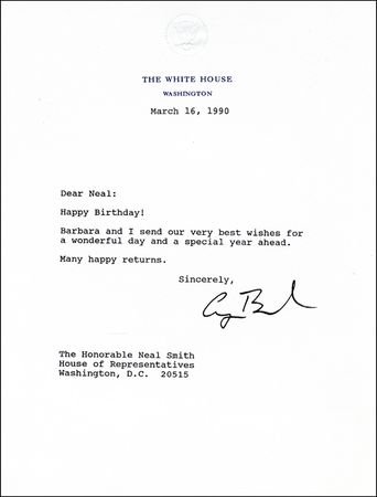 Lot #15 George Bush