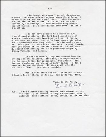 Lot #241 David Berkowitz - Image 1