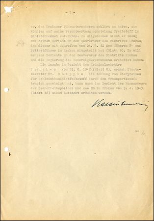 Lot #1080 Ernst Kaltenbrunner - Image 1