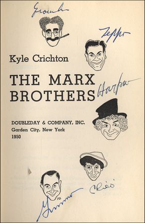 Lot #2541 Marx Brothers - Image 1