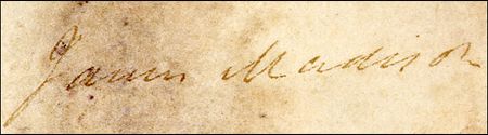 Lot #90 James Madison and James Monroe - Image 1