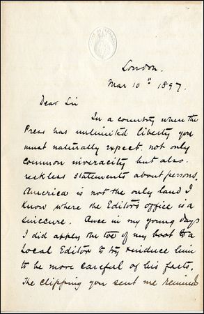 Lot #791 Henry M. Stanley - Image 1