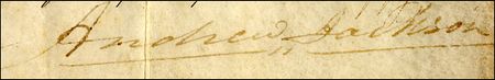 Lot #71 Andrew Jackson - Image 1
