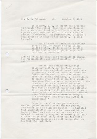 Lot #67 Herbert Hoover - Image 2